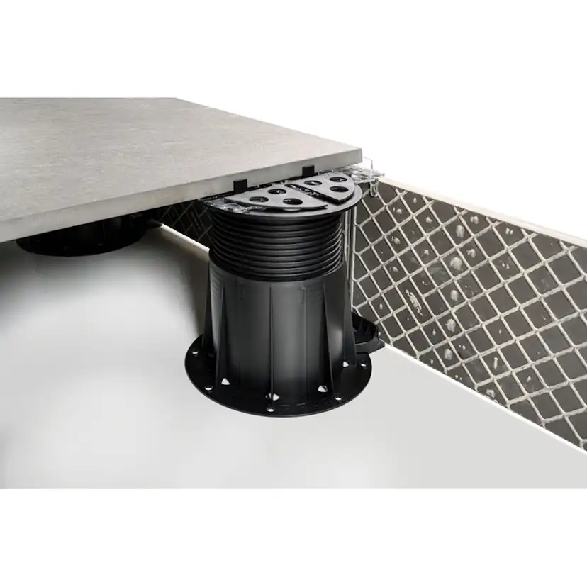 Sockelfäste Tebo PB-End Plast